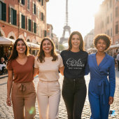 Mädchenwochenende T - Shirt - Datum des benutzerde