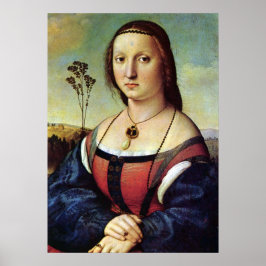 Maddalena Doni - Raphael - c1506 Poster