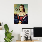 Maddalena Doni - Raphael - c1506 Poster (Heimbüro)
