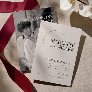 MADDIE Engagement Party Invitation Einladung
