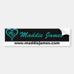 Maddie James Autoaufkleber