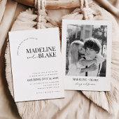 MADDIE Modern Wedding Invitation Einladung