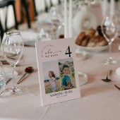 MADDIE When We Were Table Numbers Einladung