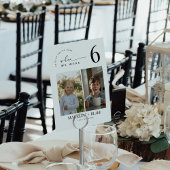 MADDIE When We Were Table Numbers Einladung