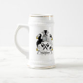 Maddison Familienwappen Bierglas (Links)