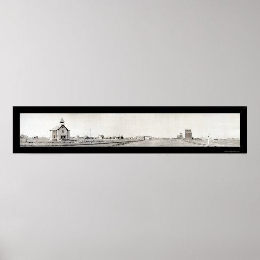 Maddock, ND School Foto 1913 Poster (Vorne)