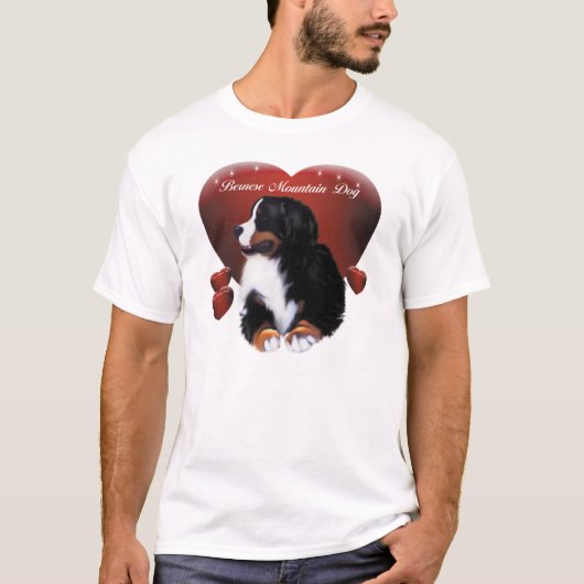 MadDogs Herz-Hund, der Sie Shirt aufpasst (Vorderseite)