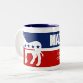 MADDOW 2012 ZWEIFARBIGE TASSE (Vorderseite Links)