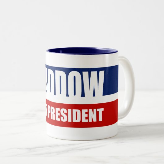 MADDOW 2012 ZWEIFARBIGE TASSE (VorderseiteRechts)