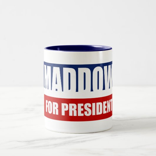 MADDOW 2012 ZWEIFARBIGE TASSE (Mittel)