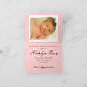 Maddy Beispiel eins. Ankündigung (Innenseite)