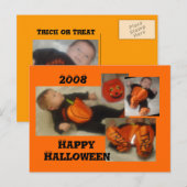 Maddy Halloween ... Postkarte (Vorne/Hinten)