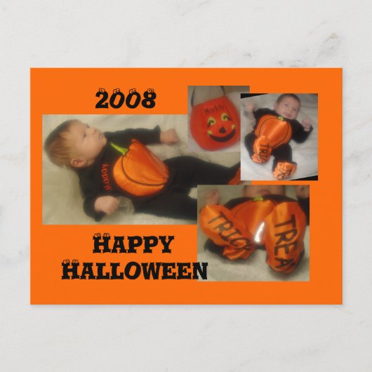 Maddy Halloween ... Postkarte (Vorderseite)