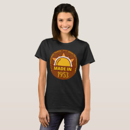 MADE 1953 lustiges Geburtstagsgeschenk T-Shirt