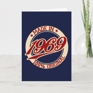 Made 1969 karte