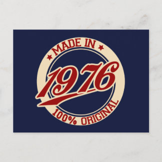 Made 1976 postkarte