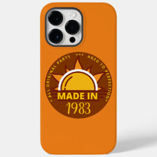 MADE 1983 lustiges Geburtstagsgeschenk Case-Mate iPhone 14 Pro Max Hülle