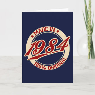 Made 1984 karte