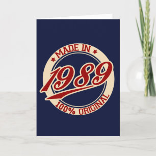 Made 1989 karte
