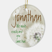 Made a wish Ornament (Links)