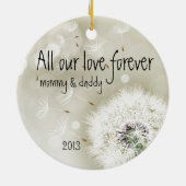 Made a wish Ornament (Hinten)