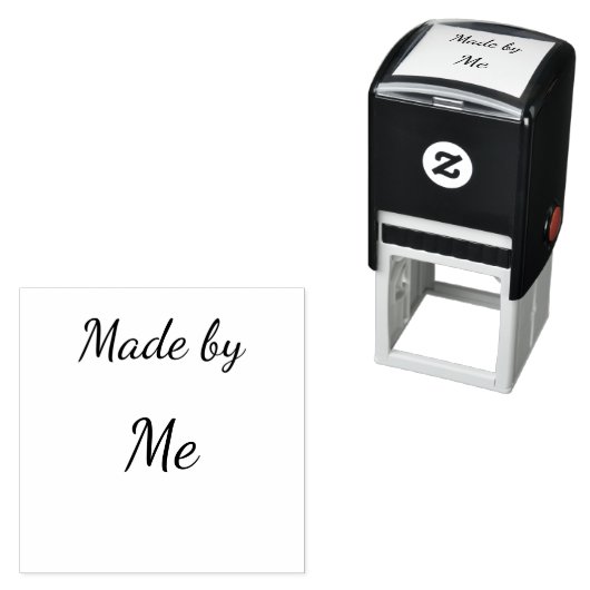 Made by Me Custom Permastempel (Beispiel)