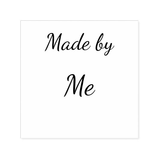 Made by Me Custom Permastempel (Design)