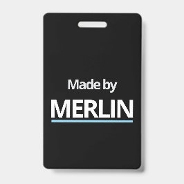 Made by MERLIN Ausweis