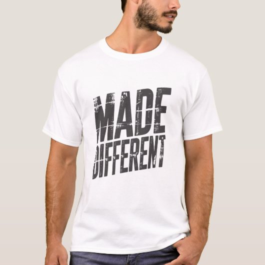 Made Different – Bold Attitude & Confidence T-Shirt (Vorderseite)