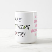 Made for Carol rosa Skript lustigen Stil Kaffeetasse (Mittel)