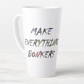 Made for Carol rosa Skript lustigen Stil Milchtasse (Linke Ecke)