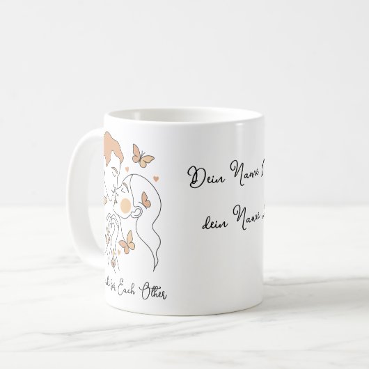 Made for each other , lineart kaffeetasse (Vorderseite Links)