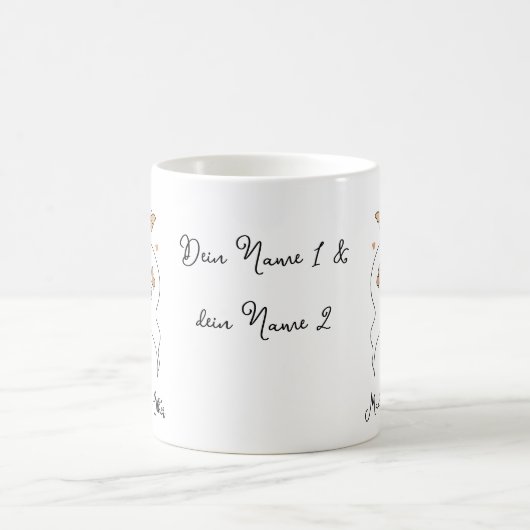 Made for each other , lineart kaffeetasse (Mittel)