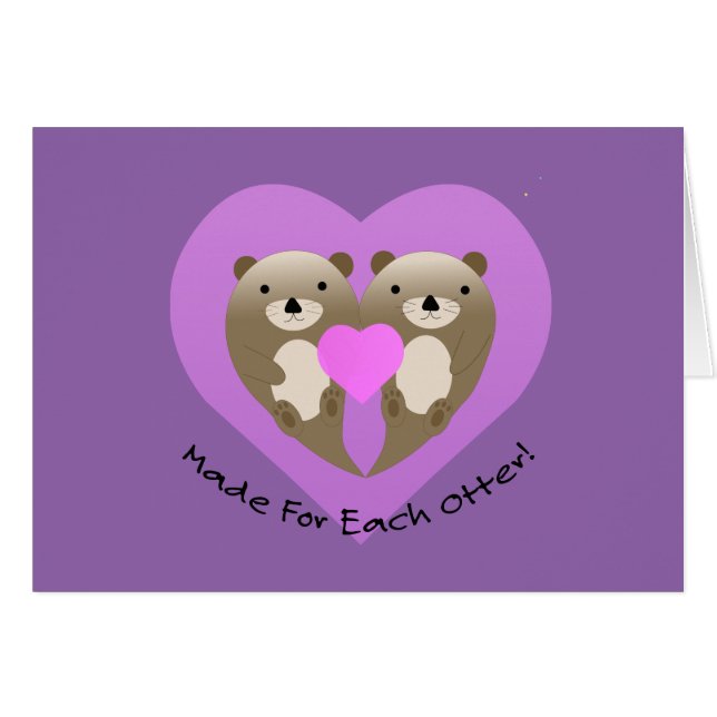 Made for each Otter (Vorderseite (Horizontal))