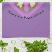Made for each Otter Geschirrtuch (Gefaltet)
