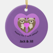 Made for each Otter Keramik Ornament (Vorne)