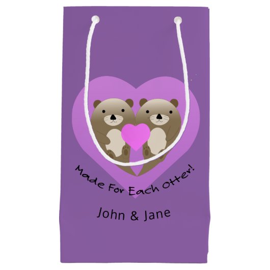 Made for each Otter Kleine Geschenktüte (Vorderseite)