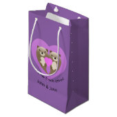 Made for each Otter Kleine Geschenktüte (Vorderseite Schrägansicht)