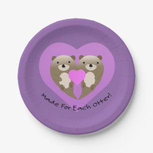 Made for each Otter Pappteller