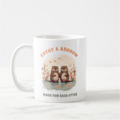 Made for each Otter Romantic Husband Ehefrau Bae S Kaffeetasse (Links)