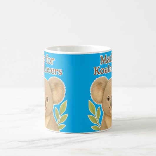 Made for Koala Lovers - Cute Wildlife Design for A Kaffeetasse (Mittel)