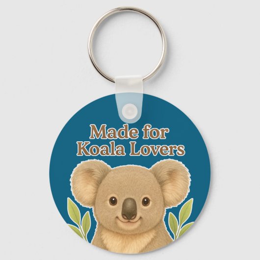 Made for Koala Lovers - Cute Wildlife Design for A Schlüsselanhänger (Vorderseite)