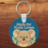 Made for Koala Lovers - Cute Wildlife Design for A Schlüsselanhänger (Rückseite)