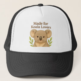 Made for Koala Lovers - Cute Wildlife Design for A Truckerkappe