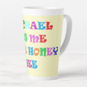 Made for Michael big liebevolle Worte Milchtasse (Rechte Ecke)