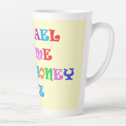 Made for Michael big liebevolle Worte Milchtasse (Rechts)