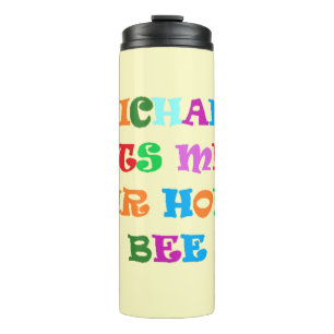 Made for Michael big liebevolle Worte Thermosbecher