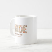 Made for More Christian Floral Kaffeetasse (Vorderseite Links)