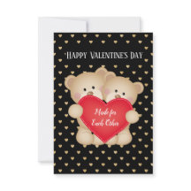 Made for other Teddy Bears Card