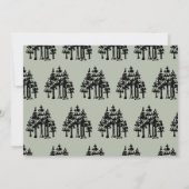 Made Four Adventure Camping Foto Junge 4. Geburtst Einladung (Rückseite)